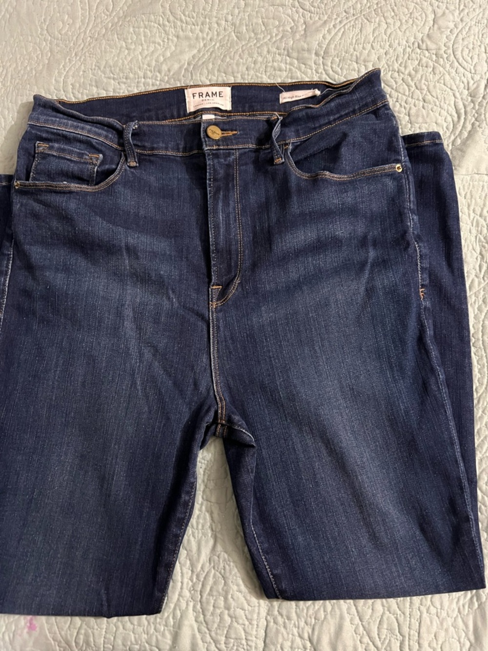 Frame Denim ALI HIGH RISE CIGARETTE size 33